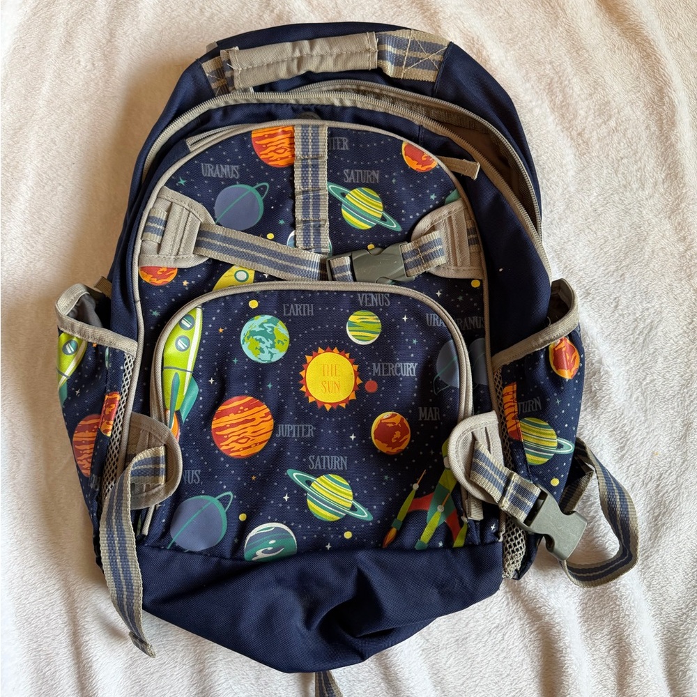 Pottery Barn Kids Space-Themed Kids Backpack
